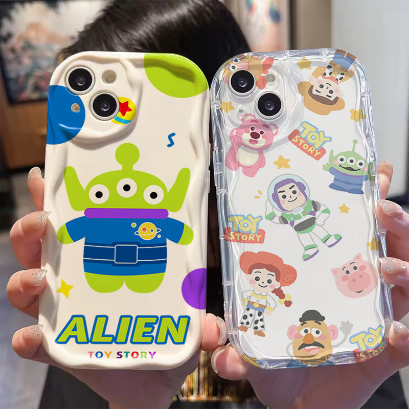อะนิเมะ Toy Story ALIEN สําหรับ Samsung Galaxy A26 A36 A56 A16 A06 A25 A35 A55 A15 A05 A05s A24 A34 A54 A14 A04s A04e 4G 5G ซิลิโคนปกหลังโทรศัพท์