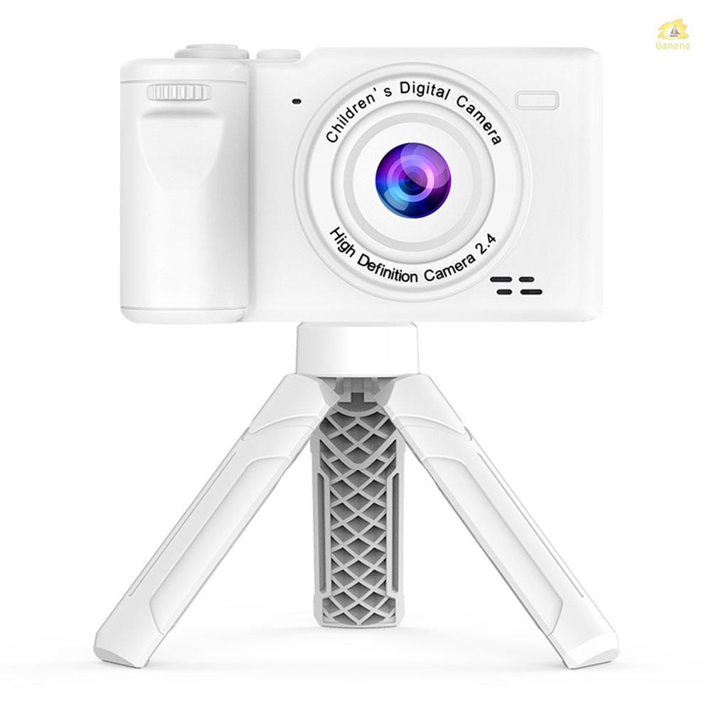 1080พีเด็กกล้องดิจิตอลกล้องวิดีโอขนาดเล็กสําหรับเด็ก12MP 2.4นิ้วหน้าจอ ไอพีเอส แบตเตอรี่ในตัวพร้อมสา