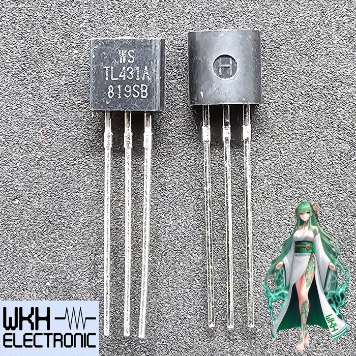 PART TOOLS TL431A TL431 TO-92 ไดโอดโปรแกรม Shunt Regulator TL 431 A