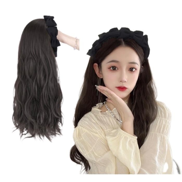 AEGYOSHOPPE - H2102 WIG BANDO KOREA WIG BANDO 60 cm - วิกผมผู้หญิงสไตล์เกาหลี Aesthetic Premium Fibe