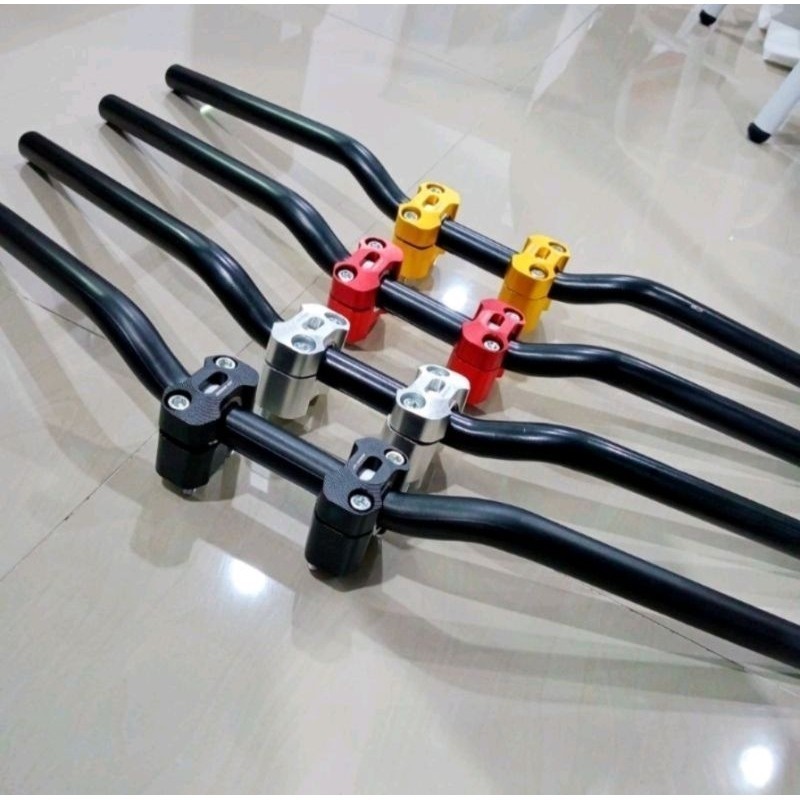 RZR แฮนด์ + แฮนด์ CNC Raiser CB150R Satria Fu Vixion Sonic Universal