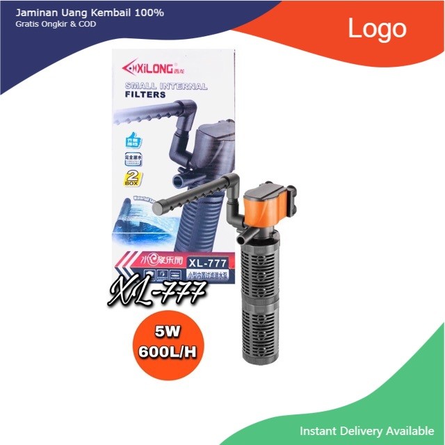 กรองใน ตู้ปลาขนาดเล็ก Xilong XL-777