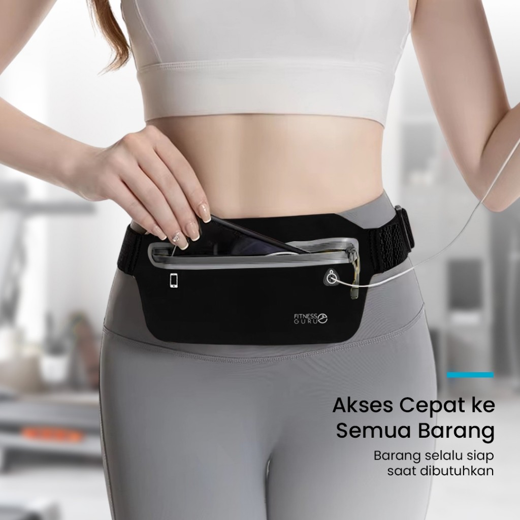 HP G7 Premium Sports กระเป๋าคาดเอว Polyester WP350 กระเป๋าโทรศัพท์มือถือแบบบาง