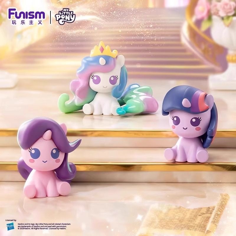 Playism My Little Pony Friendship Is Magic Bottle Mystery Box Cute Purple Happy Figure Cute Pellet G