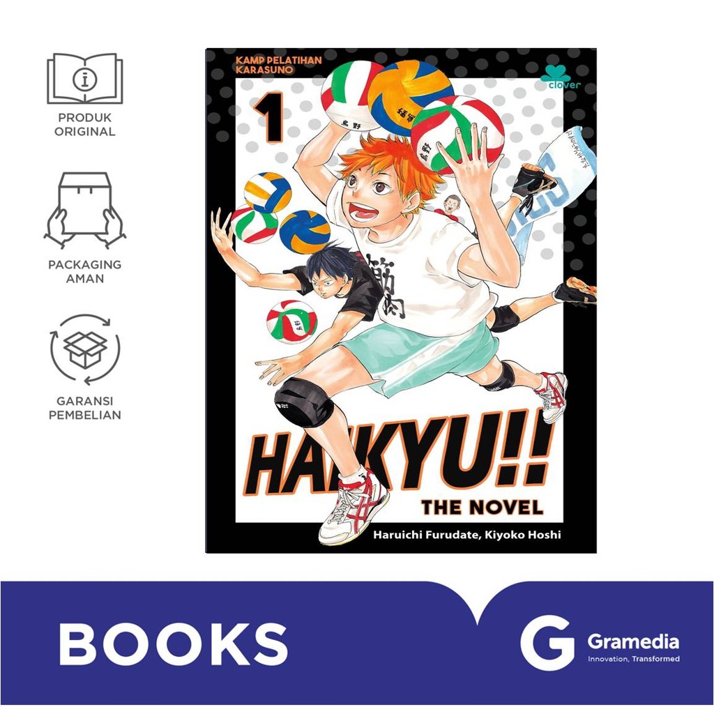 Gramedia GTC - ไฮคิว!! The Novel 1 (Haruichi Furudate, Kiyoko Hoshi)
