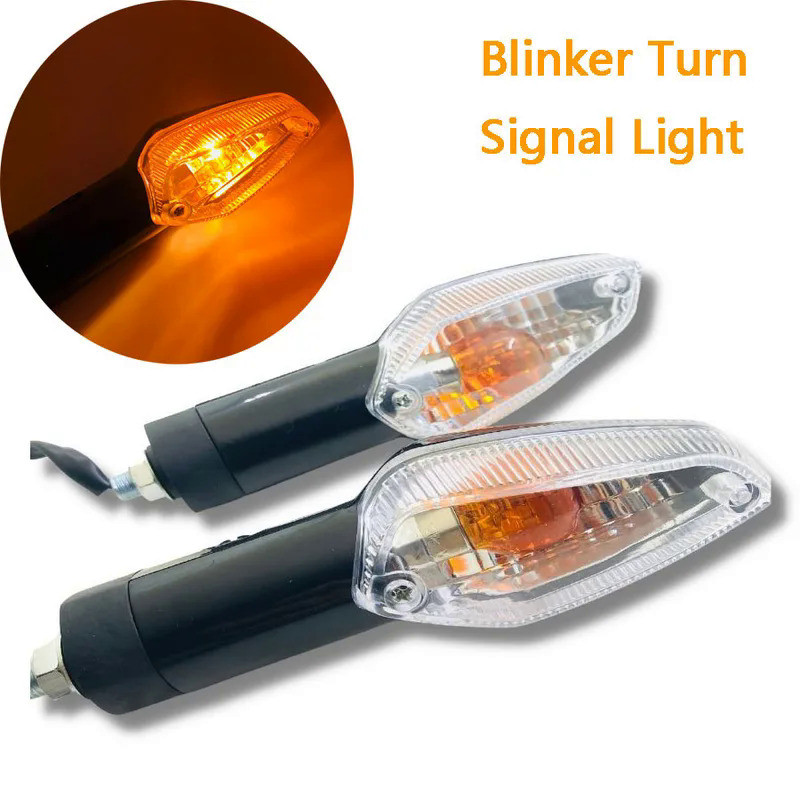 White Lens Motorcycle Blinker Turn Signal Light Rear Front Lamp Indicator For Honda CBF150 CBF125 St