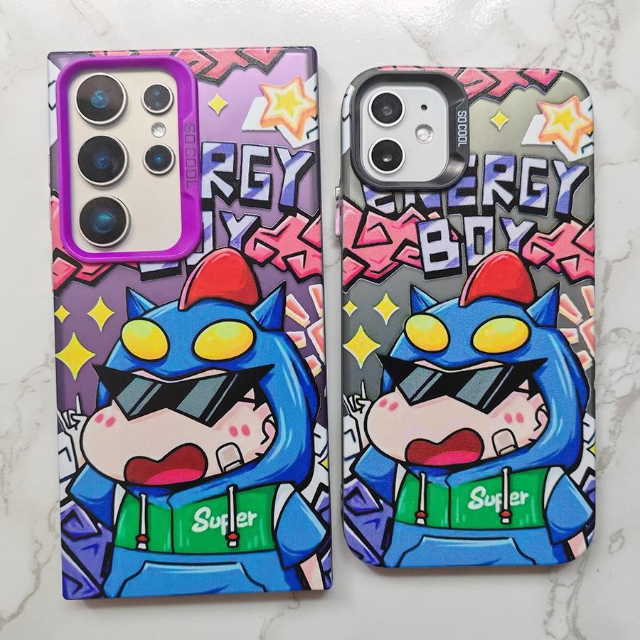 เคส Xiaomi 14T 13T 12T 13 12 14 11 lite POCO F3 F4 F5 M3 M4 PRO C65 X3 GT X5 X6 PRO NFC CIVI 3 5G ปลอกน่ารักเครยอนชินจัง IMD กรณี
