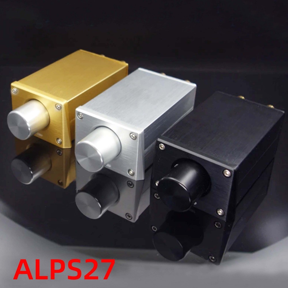 Fv3 HIFI ความแม่นยําสูง Passive Preamp ALPS27 Volume Controller สําหรับ Preamplifier เครื่องขยายเสียง Active ลําโพง Home Audio