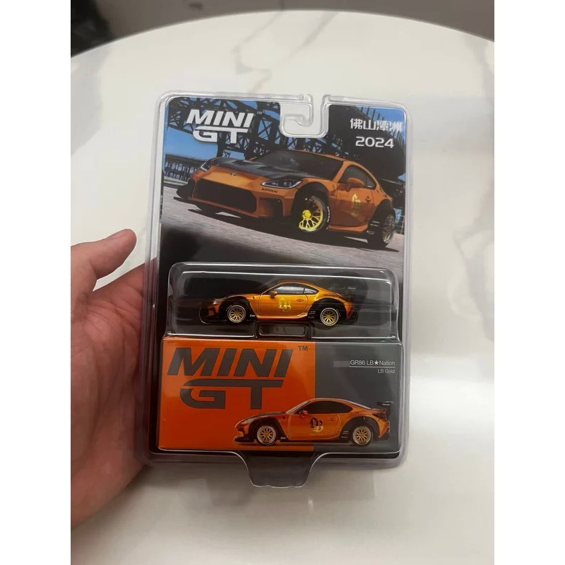 Foshan modification exhibition Inno BMC POPRACE 1:64 alloy car model limited edition R35 R32