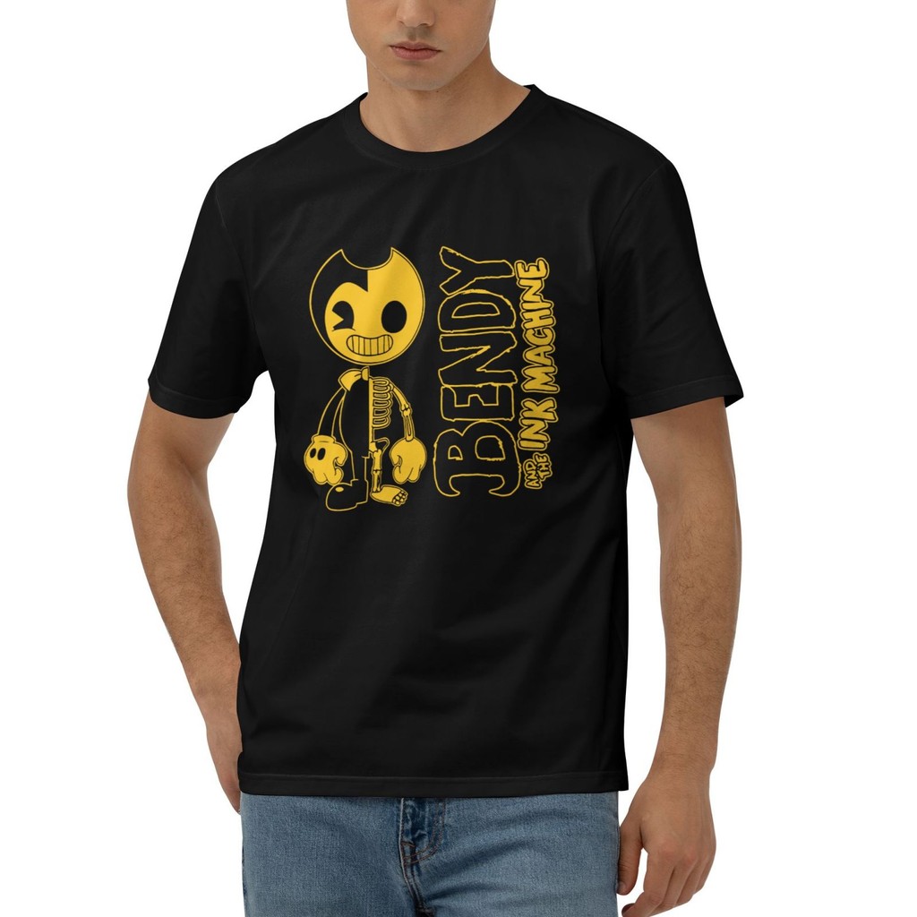 เสื้อยืดผ้าฝ้าย Bendy And The Ink Machine