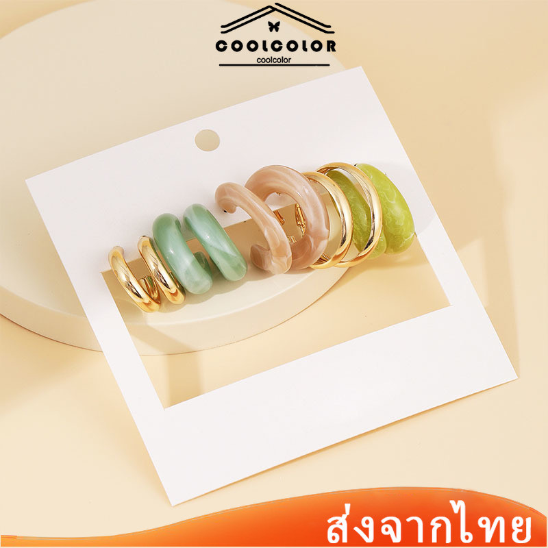 สร้างสรรค์แฟชั่นที่เรียบง่ายอารมณ์สุภาพสตรีเครื่องประดับคริลิคผีเสื้อชุดต่างหูไข่มุก