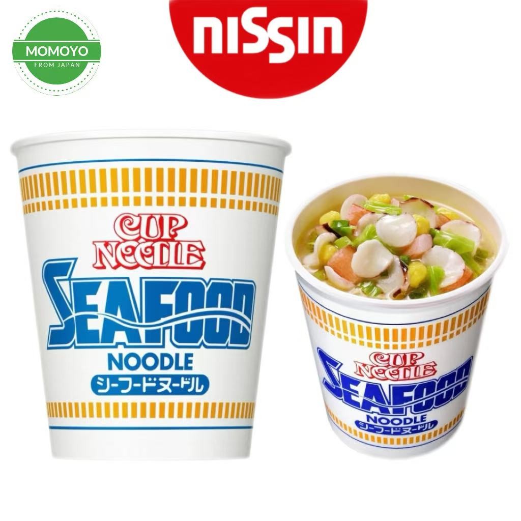 Nissin Foods Cup Noodle, Seafood Noodle, 1 cup