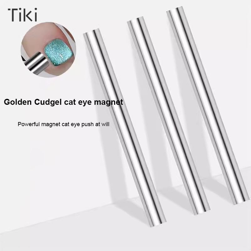 TiKi.thMulti-Functional Nails Cat Eye Magnet Super Strong Double Head Magnet ทรงกระบอกแม่เหล็ก-TK