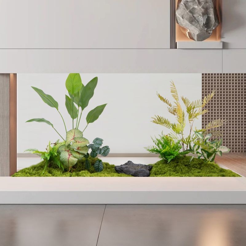 พืชเทียมกลางแจ้งปลอม Bushes UV ทนสีเขียว Boxwood ประดิษฐ์ Greenery Stems ไม้พุ่มสําหรับดอกไม้เตียงบ้านสวนหม้อหน้าต่างกล่อง Farmhouse Décor ราคา ถูกที่สุด ดีลบีเคเค แกลเลอรีภาพที่ 6