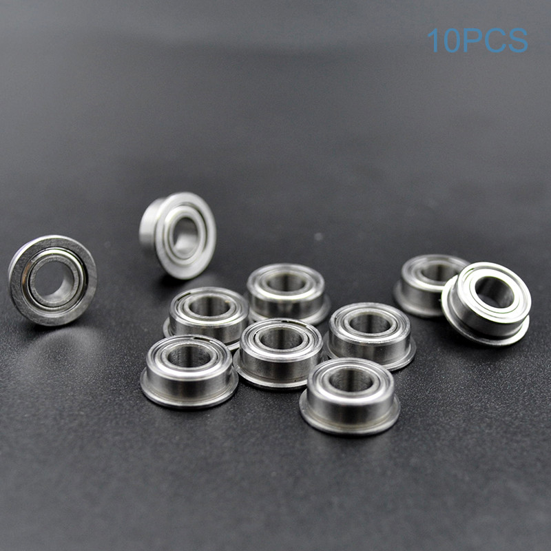 10 pcs แบริ่งหน้าแปลน MF52 MF63 MF93 MF74 MF84 MF104 MF85 MF95 MF105ZZ MF115 MF106 MF126 MF117 MF137