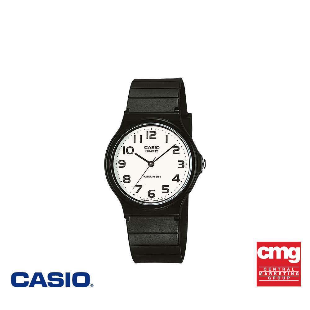 CASIO นาฬิกาข้อมือ CASIO รุ่น MQ-24-7B2LDF วัสดุเรซิ่น สีดำ