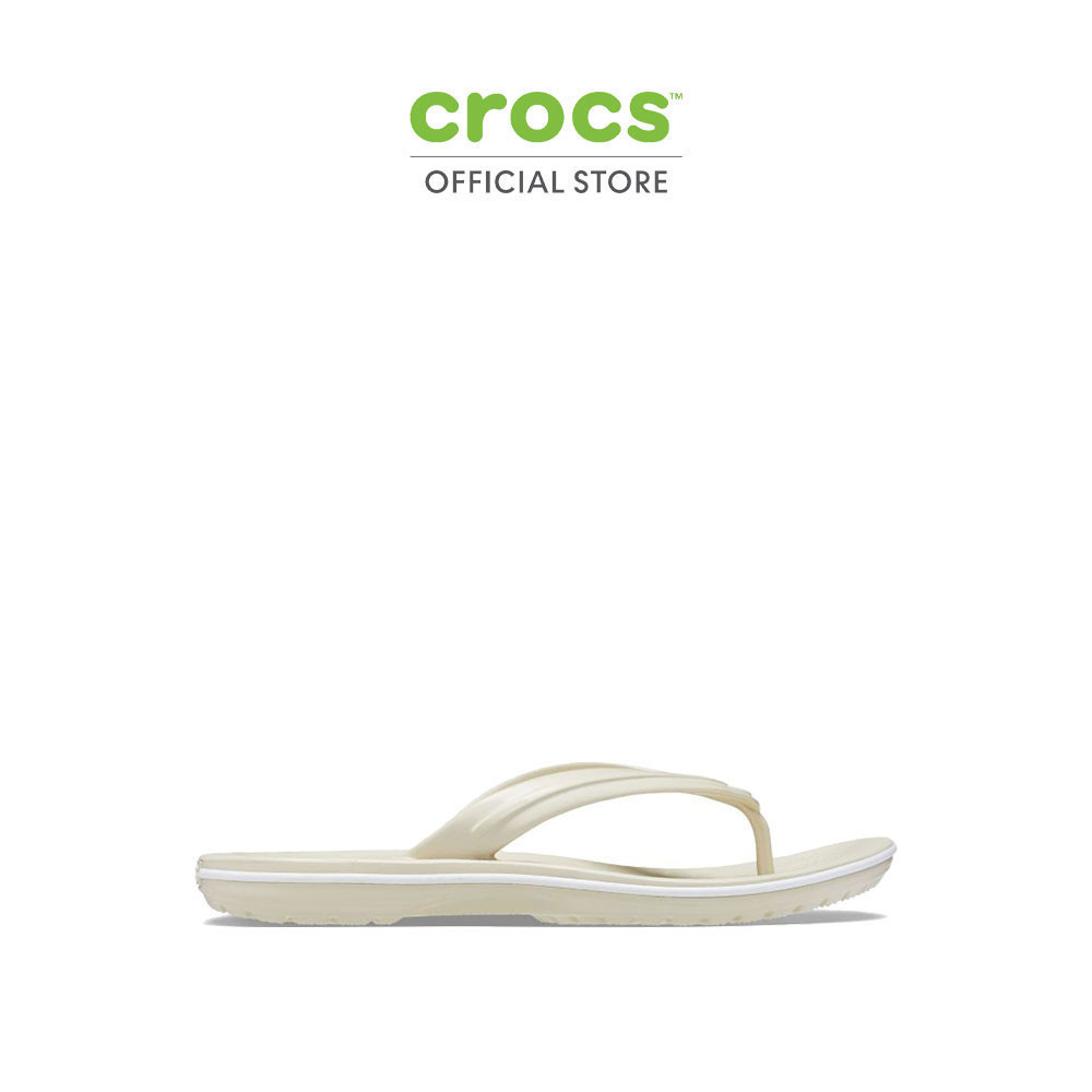 CROCS รองเท้าแตะผู้ใหญ่ CROCBAND™ FLIP รุ่น 110332Y2 - BONE