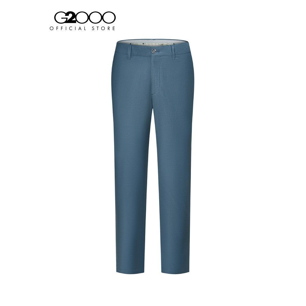 G2000 กางเกงขายาวแบบลำลองสำหรับผู้ชาย ทรง Slim Tapered Fit รุ่น 4116100775 BLUE