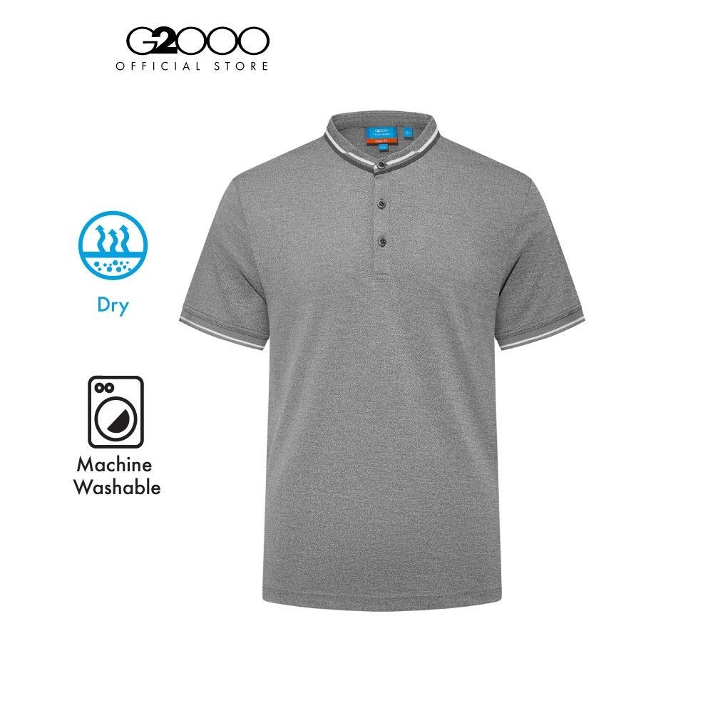 G2000 เสื้อโปโลสำหรับผู้ชาย ทรง Smart Fit รุ่น 4614327293 GREY