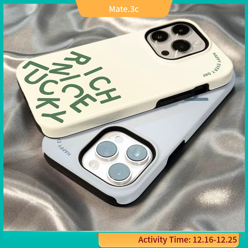 เคสโทรศัพท์มือถือ แบบนิ่ม ลายภาษาอังกฤษ สําหรับ Iphone 15 14pro 13 12 xs 11 HRIS