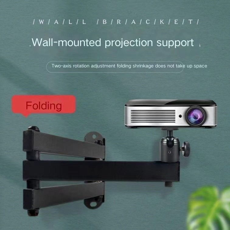 ขายึดโปรเจคเตอร์ ขายึดโปรเจคเตอร์ติดผนัง XGIMI Z6X H3S Nut G9 Dangbei Wall Rack D3 F3 พับติดผนังข้าง
