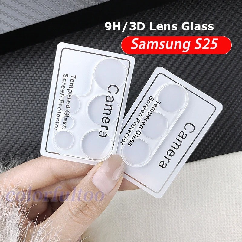 SAMSUNG 3d โค้งกล้องเลนส์ป้องกันหน้าจอสําหรับSamsung Galaxy S25 S24 Ultra Plus S24 + S25 + S25Ultra 