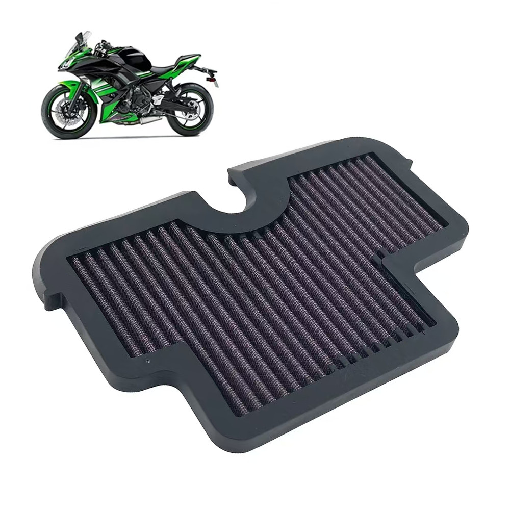ไส้กรองอากาศเครื่องยนต์รถจักรยานยนต์ สําหรับ Kawasaki ER-6F ER6F ER-6N ER6N ER650 2006-2008 EX650 Ninja 650R 2006-2010 KLE650 Versys