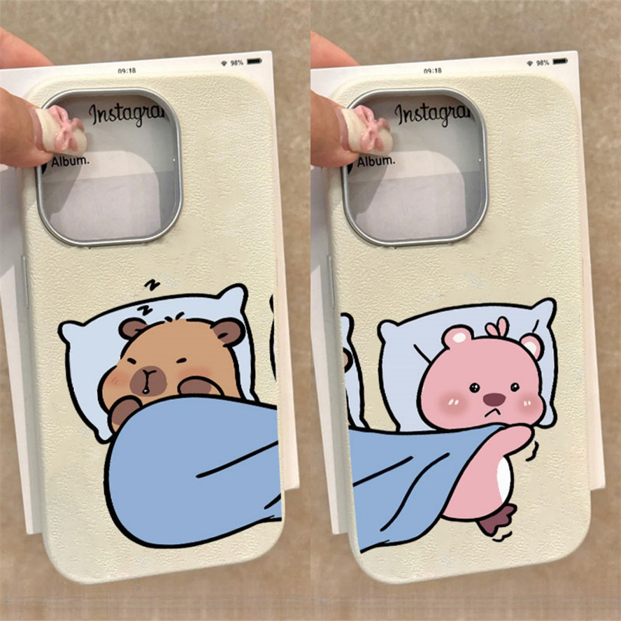 คู่สไตล์คว้าผ้านวมสําหรับ iPhone 15pro 11promax 15plus 7 8plus 13pro se2020 16pro 14promax Xs 13prom