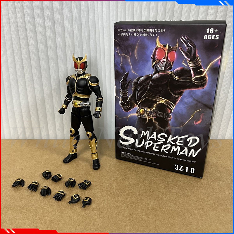 Shf Kamen Rider อะนิเมะรูป Amazing Mighty Kuuga ตัวเลขการกระทํา Masked Rider ของเล่นเด็กของขวัญวันเกิด