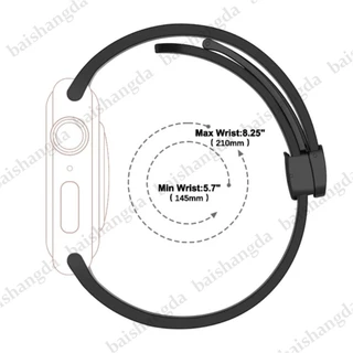 สายหนังแม่เหล็กสําหรับสาย redmi watch 5 active, redmi watch 5 lite ,redmi watch 3 active ,redmi 3 lite สาย