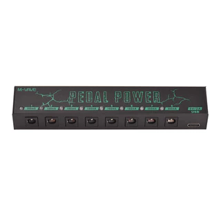 จัดส่งด่วนในพื้นที่ Effect Pedal Power Supply M-VAVE PEDAL POWER กีตาร์เหยียบกีตาร์ไฟฟ้า Effector แหล่งจ่ายไฟ 8 แยก DC Output