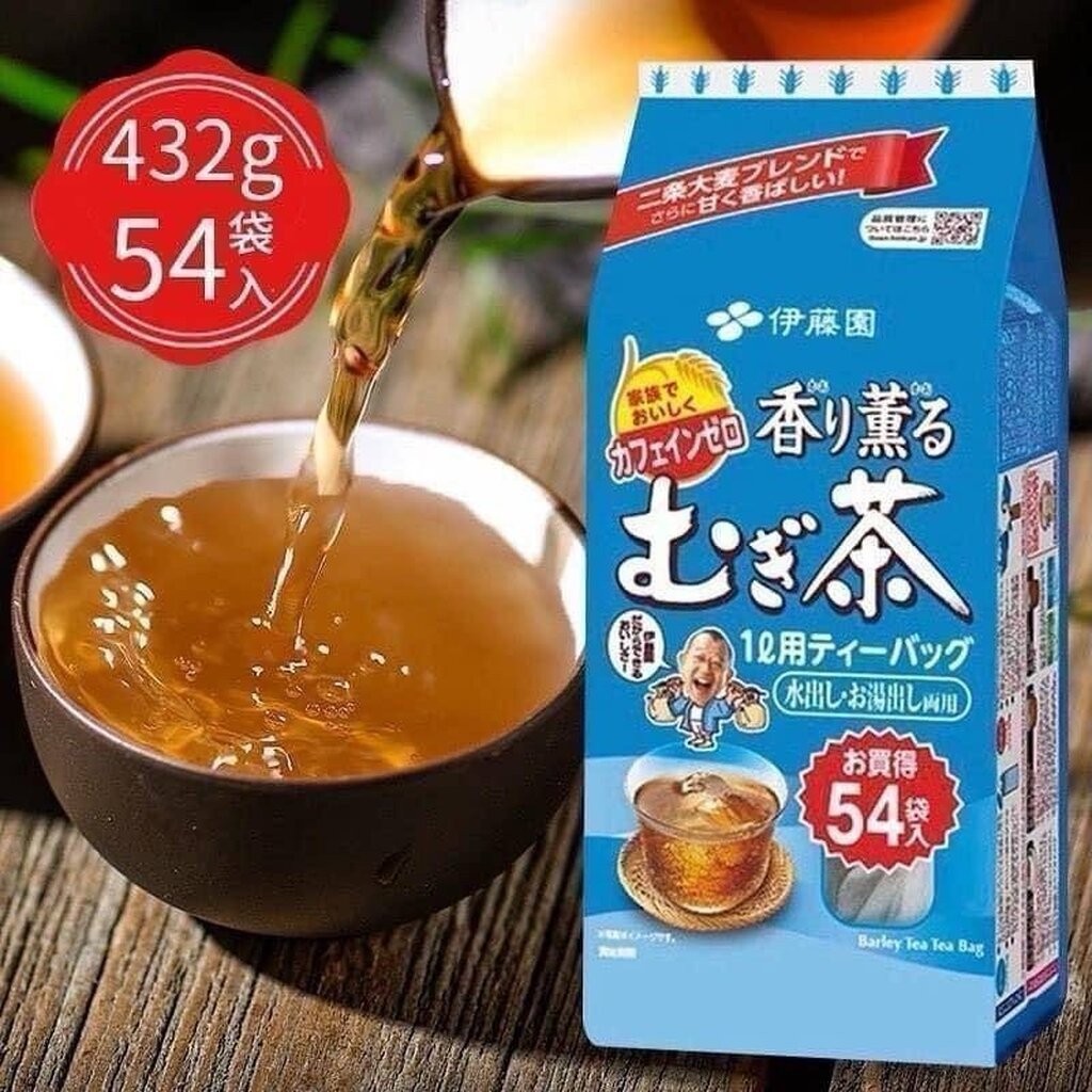 ชาบาร์เลย์ ITOEN Barley tea Mugicha 1 แพค บรรจุ 54 ถุงชา *ลอตใหม่*