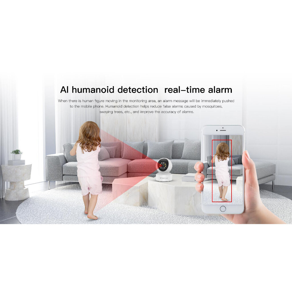 Vstarcam CS49L 3MP 2.4G กล้อง IP Mini Wireless Wifi Security กล้อง PTZ Cam IR Night