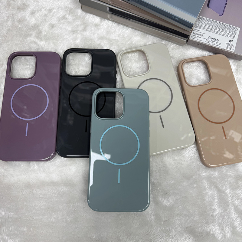 เคส แม่เหล็ก สำหรับรุ่น iPhone 17 16 15 14 13 12 11 Pro Max Air i13 13pro max เคสไอโฟนซองใส่โทรศัพท์เคสมือถือเคสโทรศัพท์