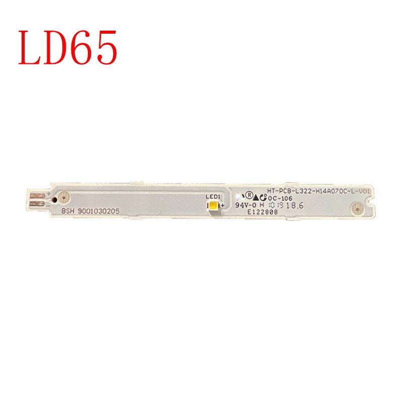 QSJZHY BSH 9001030205 DC3V สําหรับ Siemens Bosch ตู้เย็น LED LAMP แถบไฟแสดงชิ้นส่วนไฟ