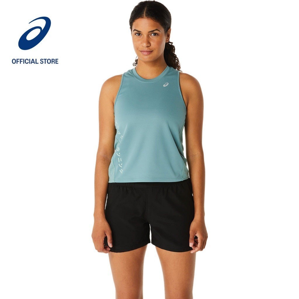 ASICS Women KATAKANA MESH TANK TOP ในศิลาดล