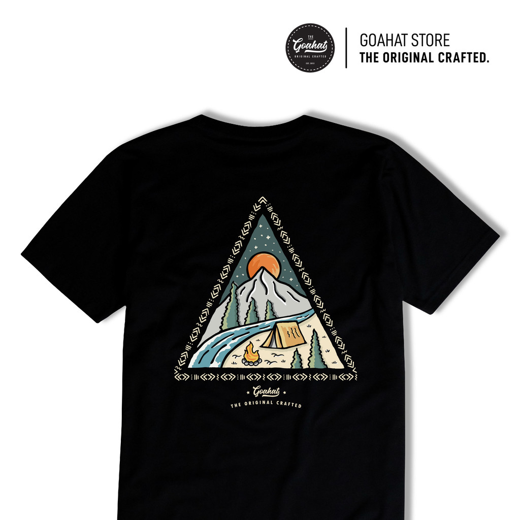 Moutain เสื้อยืดสกรีน งาน Cotton100 ผ้าหนานุ่ม ทิ้งตัวสวย งานคุณภาพจากแบรนด์ GOAHAT