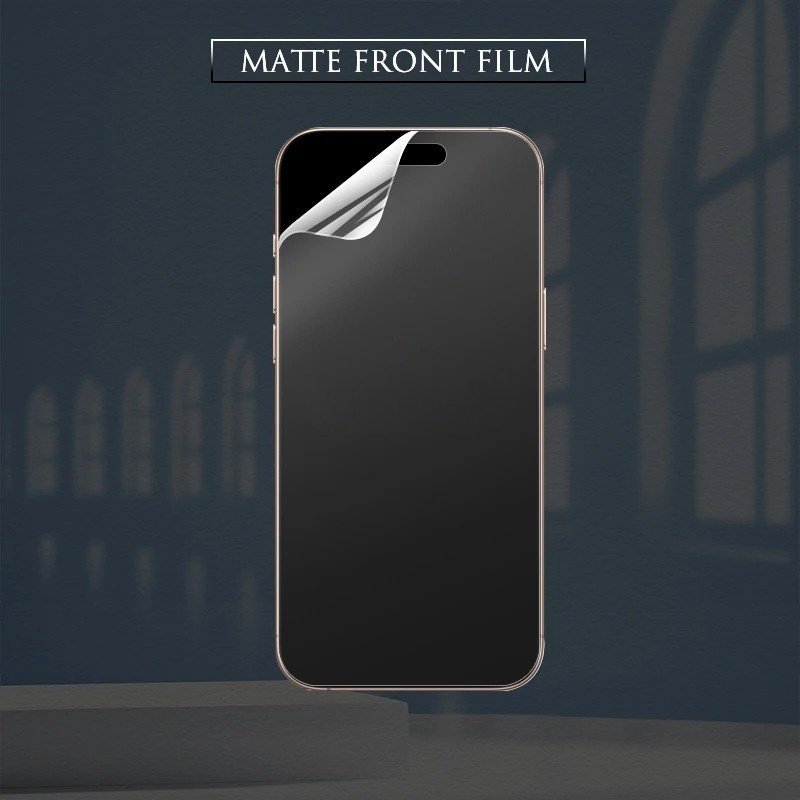 PocoX6 PocoF5 1 ชุด 999D ด้านหน้าและด้านหลัง Matte Frosted Soft Hydrogel ฟิล์มสําหรับ Xiaomi Poco X6