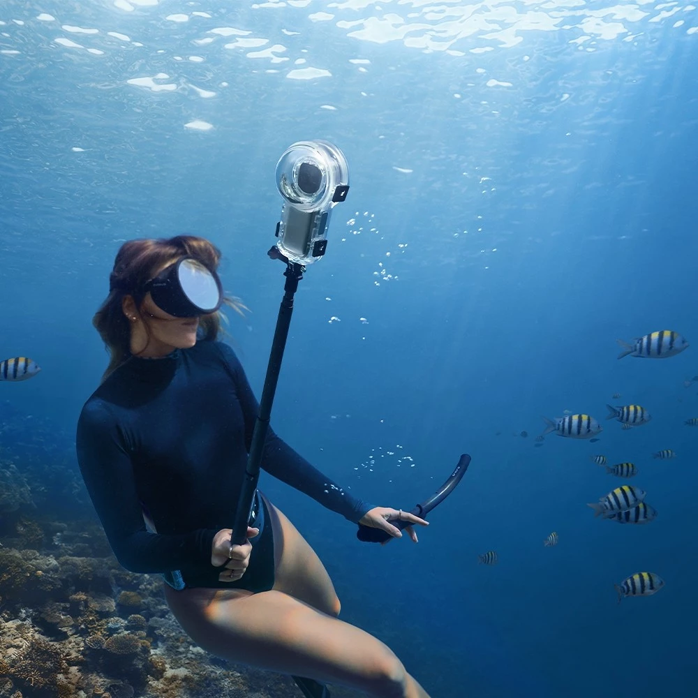 Insta360 X5 Vlog Set ประกันศูนย์ไทย Insta360 X5 Action Camera 8K 360 Action Cam By Aquapro thumbnail 6