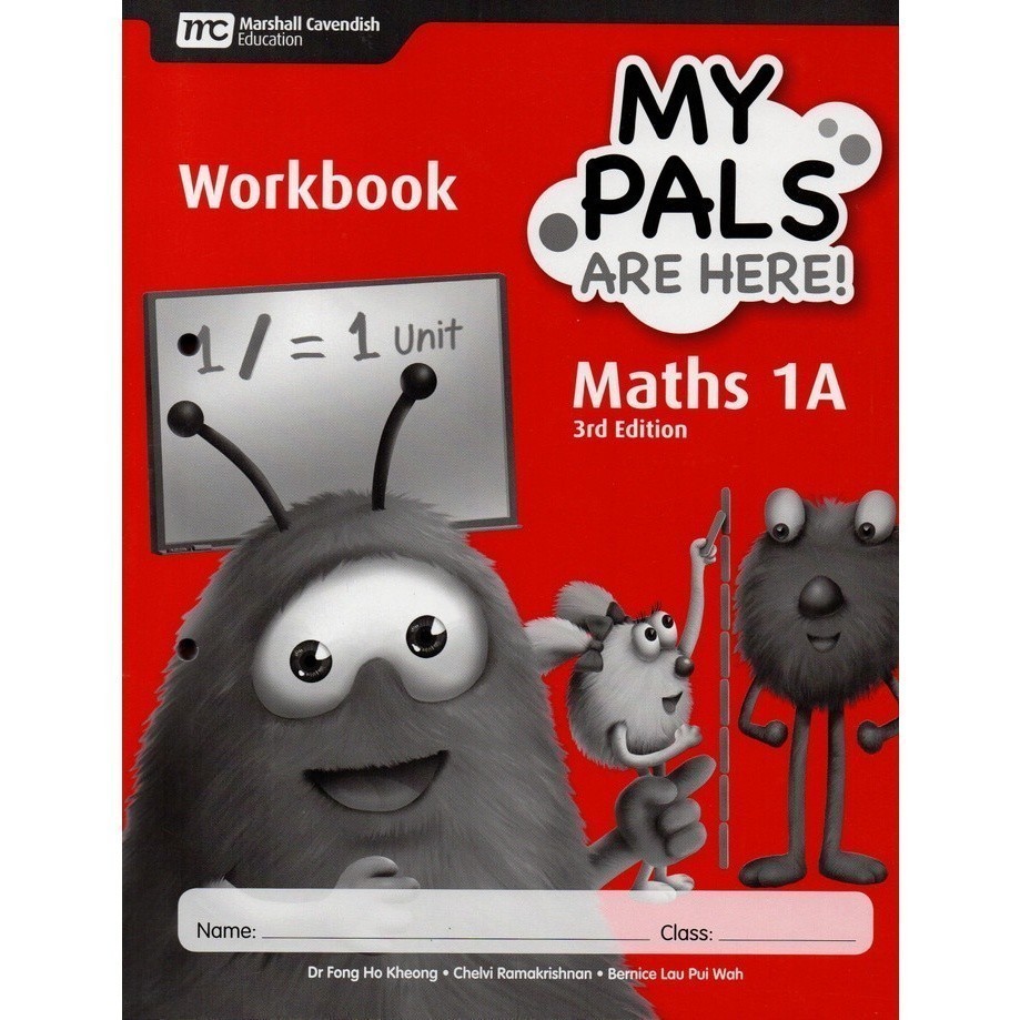 / My Pals Are Maths Workbook 1A-1B-2A-2B-3A-3B-4A-4B-5A-5B-6A-6B / 3rd Edition