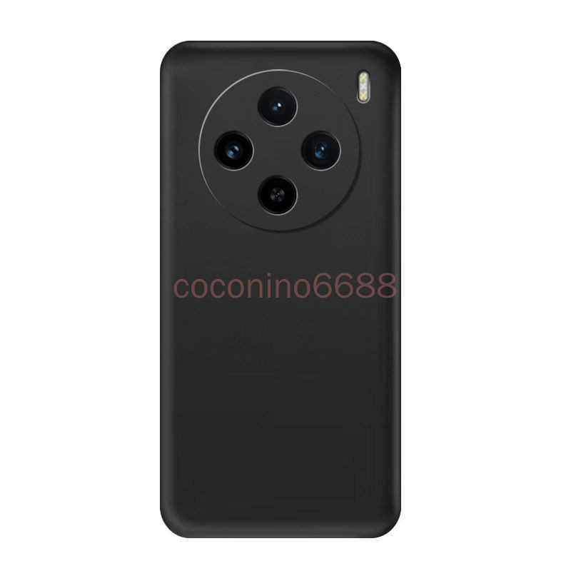 ฟรีฟิล์มด้านหลัง Vivo X200 Ultra X200s เคสโทรศัพท์ x200ultra เคสป้องกัน Soft Case Matte สีดําโปร่งใส