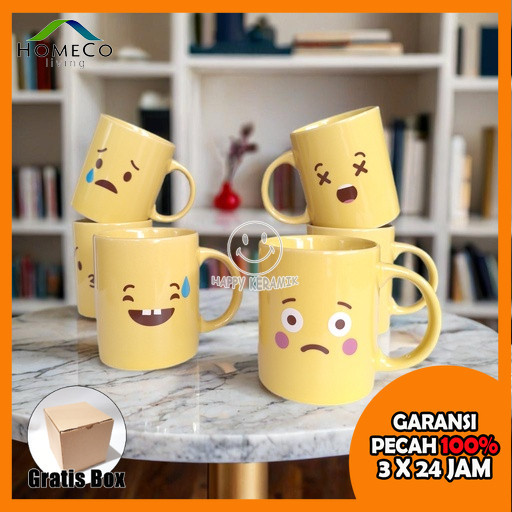 HOMECO แก้ว 1 ชิ้น 11oz Nk Emoji International Collection Emocute Cup 325ML