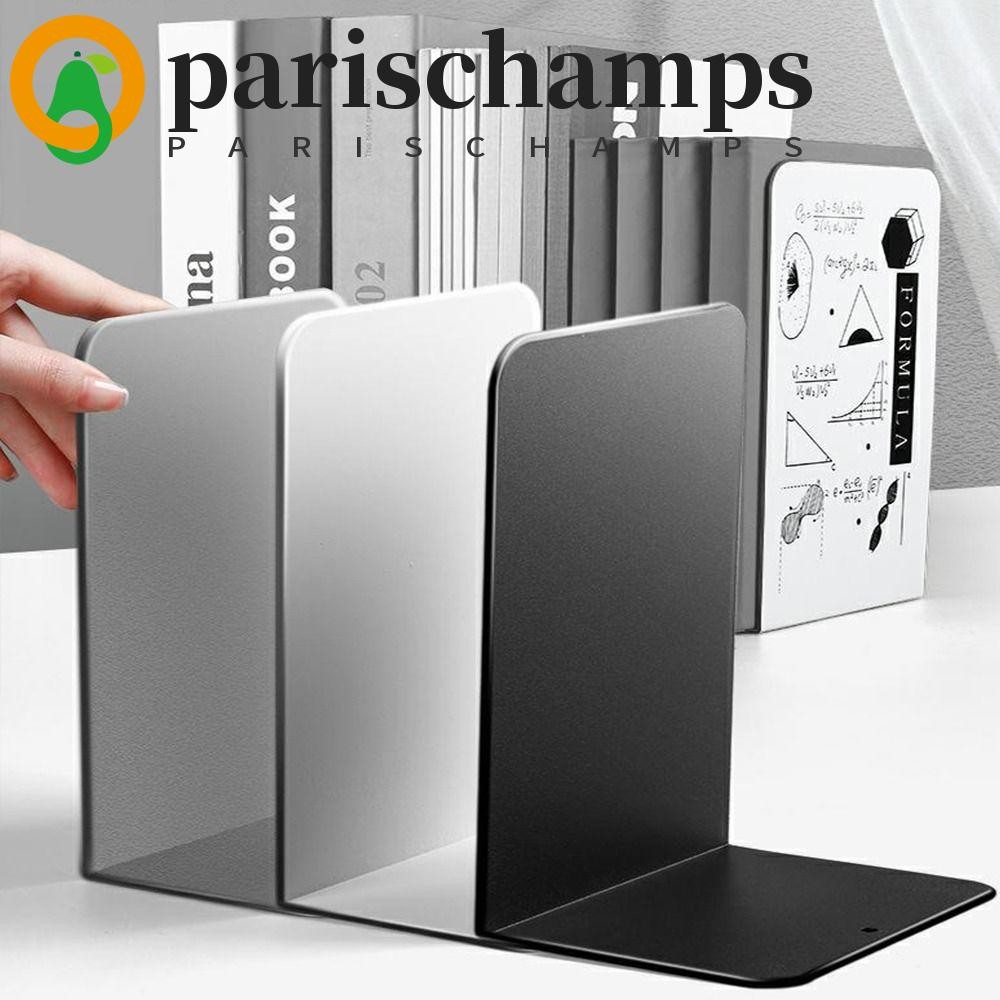 PARISCHAMPS ที่ใส่หนังสือตั้งโต๊ะรูปตัว L แสดงชั้นวางหนังสือแบบเรียบง่าย ทนทาน