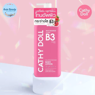 Cathy Doll Vitamin Body Lotion 450ML เคที่ดอลล์ โลชั่นทาผิว วิตามิน 3 สูตร