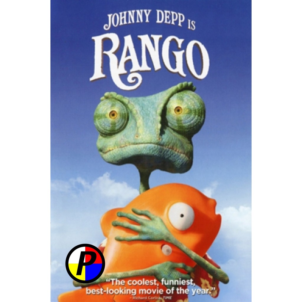 DVD การ์ตูน พากย์ไทยมาเต็ม Rango (2011) แรงโก้ ฮีโร่ทะเลทราย