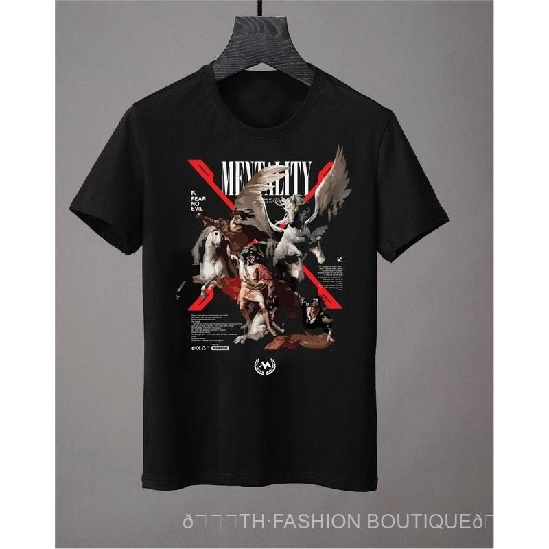 เสื้อเชิ้ต Cotton100 F198-แขนสั้นผู้ชายผู้หญิงขนาดเดียวกัน