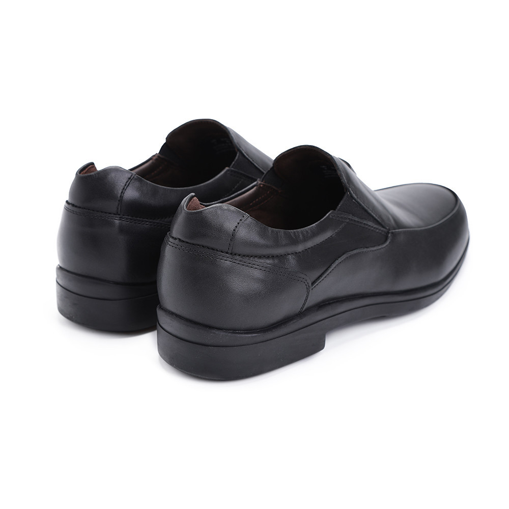 Hush Puppies รองเท้าผู้ชาย รุ่น HP 8HDFB3615A - สีดำ (รองเท้าทางการหนังแท้ แบบสวม)