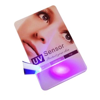 MDD 10 ชิ้น UV การ์ดทดสอบ UVB การ์ดทดสอบสัตว์เลื้อยคลาน Terrarium Life ที่มีประสิทธิภาพ Tests