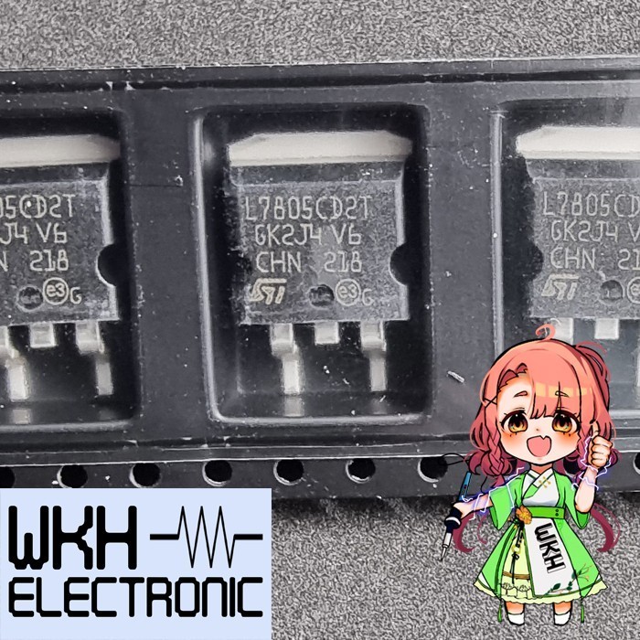 EWR27 L7805C2T 7805 TO-263 เครื่องปรับแรงดันไฟฟ้าบวก SMD 5V 1.5A