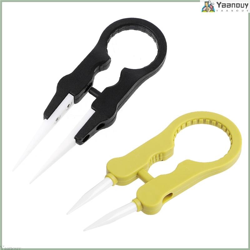 Multifunctional Steam Vaper Ceramic Insulation for Head Tweezers Forceps Black